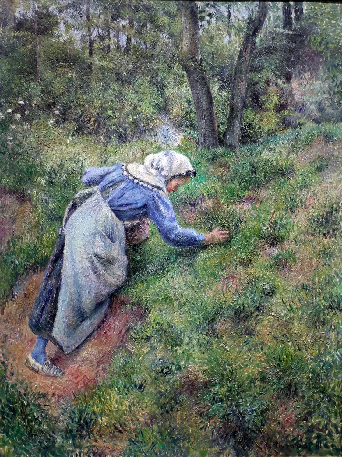 Contadina che raccoglie l'erba, 1881 - Art Institute of Chicago